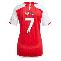 Arsenal Bukayo Saka #7 Hemmatröja Kvinnor 2023-24 Korta ärmar